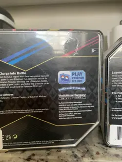 Pokemon TCG - Crown Zenith Tin (Galarian Moltres) - Factory Sealed X2 - Image 5