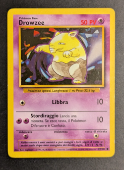 Pokemon TCG - Drowzee 49/102 Base Set - Italian MP - Image 1