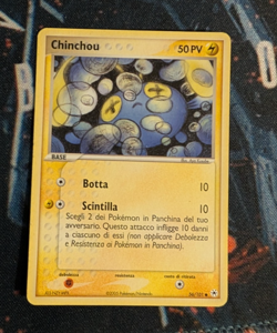 Pokemon - Chinchou 56/101 EX Hidden Legends ITALIAN - Image 1