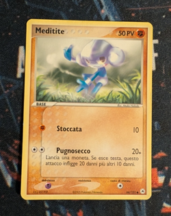 Pokemon - Meditite 66/101 EX Hidden Legends ITALIAN - Image 1