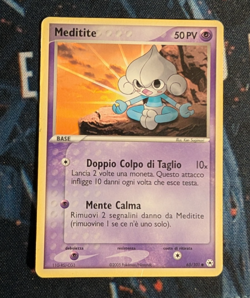Pokemon - Meditite 65/101 EX Hidden Legends ITALIAN - Image 1