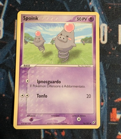 Pokemon - Spoink 76/107 - EX Deoxys ITALIAN - Image 1