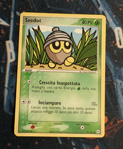 Pokemon - Seedot 71/101 EX Hidden Legends ITALIAN - Image 1