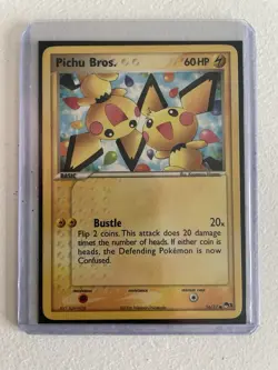 Pokemon 2006 Pop Series 3 16/17 Pichu Bros Non-Holo NM-MINT CLEAN - Image 1