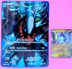 JUMBO Pokemon TCG Darkrai BW Black Star Promos BW73 Holo Promo Plasma - Image 1
