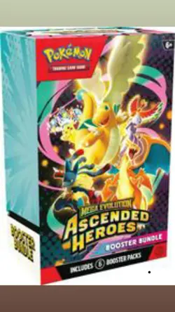 Pokemon Ascended Heroes Booster Bundle Box Factory Sealed - Image 1