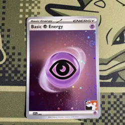 6 SWIRLS Pokemon Prize Pack Cosmo Holo Psychic Basic Energy SVE005 - Image 1