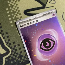 6 SWIRLS Pokemon Prize Pack Cosmo Holo Psychic Basic Energy SVE005 - Image 2