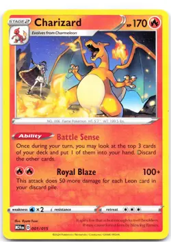 Charizard 001/015 McDonald's Promos 2024 - Image 1