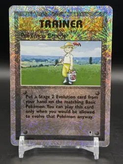 Pokemon Breeder 102/110 Legendary Collection 2002 Reverse Holo Pokemon HP - Image 1