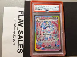 Sylveon EX 156/131 SIR Prismatic Pokemon PSA 10 Rose V2 LIMITED GRADED GUARD - Image 4