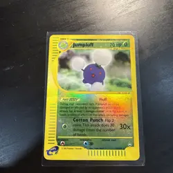 Jumpluff 17/147 AQUAPOLIS reverse holo 17/147 MP / LP- minor crease - Image 1