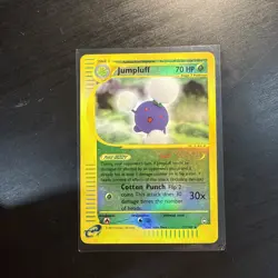 Jumpluff 17/147 AQUAPOLIS reverse holo 17/147 MP / LP- minor crease - Image 2