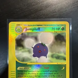 Jumpluff 17/147 AQUAPOLIS reverse holo 17/147 MP / LP- minor crease - Image 3