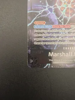 One Piece TCG Marshall D. Teach Alt Art OP09-093 Emperors in the New World NM - Image 5