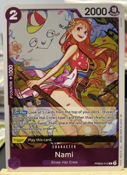 One Piece CCG - Nami - Rare Foil - PRB02-012 - Premium Booster Vol. 2 Best - NM - Image 1