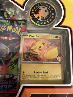 Pokemon TCG 2026 Pokemon Day Collection box Sealed - Pikachu Fart Swirl 💫 - Image 1