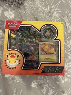 Pokemon TCG 2026 Pokemon Day Collection box Sealed - Pikachu Fart Swirl 💫 - Image 2