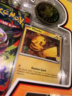 Pokemon TCG 2026 Pokemon Day Collection box Sealed - Pikachu Fart Swirl 💫 - Image 4