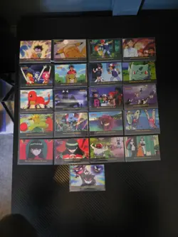 Pokemon Topps Series 2 - Non Holo 21 x EP Episode Cards - NM Blue Logo - Image 1