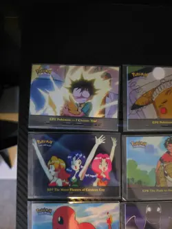 Pokemon Topps Series 2 - Non Holo 21 x EP Episode Cards - NM Blue Logo - Image 2