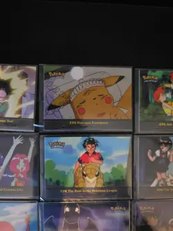 Pokemon Topps Series 2 - Non Holo 21 x EP Episode Cards - NM Blue Logo - Image 3