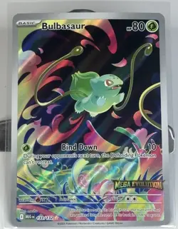 Bulbasaur - (Mega Evolution Stamped) 133/132 Miscellaneous Cards & Products Holo - Image 1