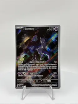 Pokemon TCG Mewtwo 052 Scarlet & Violet Promo Full Art Holo Card - Image 2