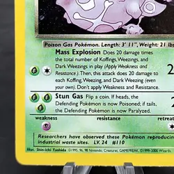 Dark Weezing 14/82 Holo Team Rocket Pokemon Card WOTC Rare Vintage NM TCG ⭐ - Image 2