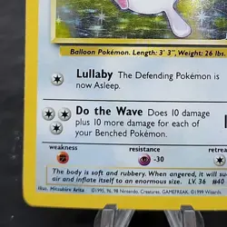 Wigglytuff Holo Jungle 16/64 Pokemon Card LP+Crease 1999 WOTC Vintage TCG - Image 2