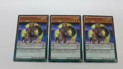 3x LUNALIGHT WOLF PLAYSET 1ST EDITION SHVI-EN012 COMMON YUGIOH NM / UNPLAYED - Image 1