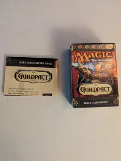 Magic The Gathering Guildpact Izzet Gizmometry Theme Deck MTG TCG CCG Blue Red - Image 1