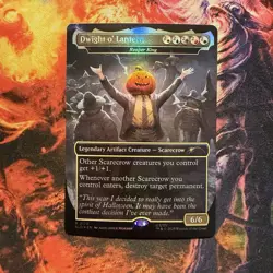 MTG Dwight o' Lantern - Reaper King (Foil) Secret Lair x The Office NM - Image 1