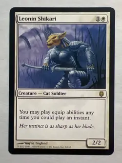 MTG - Leonin Shikari - Darksteel - Rare - NM/LP - Magic the Gathering - Image 1