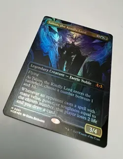 Talion, the Kindly Lord (Borderless) #301 (Foil) NM Wilds of Eldraine Magic MTG - Image 2