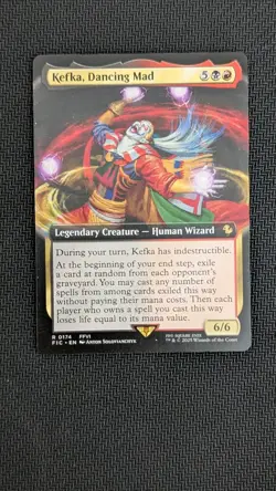 Kefka, Dancing Mad (borderless) Final Fantasy Magic (mtg) - Image 1