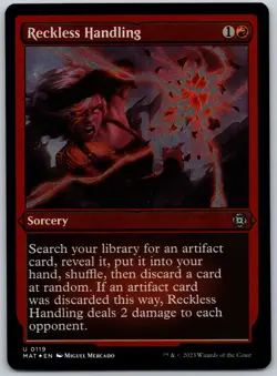 Reckless Handling (Foil Etched) U March of the Machine: The Aftermath 119 NM - Image 1