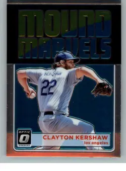2018 Donruss Optic Mound Marvels #1 Clayton Kershaw (ref 132502) - Image 1