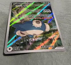 Pokemon TCG Snorlax 051 SV Scarlet & Violet Promo Card Holo - Image 4