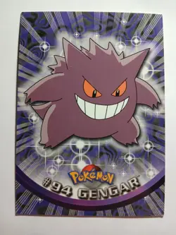 Topps Pokemon Card Gengar #94 Non-Holo Blue Label First Print - Image 1