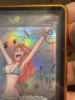 Nami OP01-016 Manga Alt Art ONE PIECE Card The Best Japanese Comic Parallel JP - Image 2