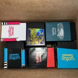 Lot Of 6 Empty ETB Elite Trainer Box Pokemon Card Boxes - ETB Boxes Only - Image 1