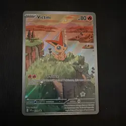 Pokemon Victini 208 Sv: Scarlet & Violet Promo Holo Basic English Card - Image 2