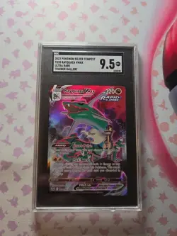 Pokemon Silver Tempest Rayquaza VMAX Ultra Rare Card - Image 1