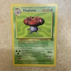 Vileplume 31/64 - Jungle Non Holo - Pokemon Card TCG - Unlimited Rare Card - LP - Image 1
