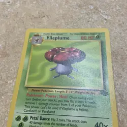 Vileplume 31/64 - Jungle Non Holo - Pokemon Card TCG - Unlimited Rare Card - LP - Image 3