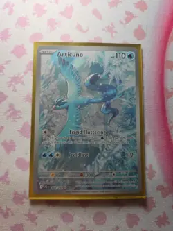 Pokemon Journey Together Articuno Illustration Card 161/159 - Image 1