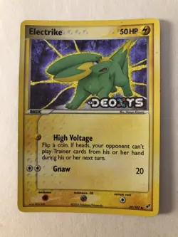 Electrike - 59/107 - Pokemon Ex Deoxys Reverse Holo Card - Image 1