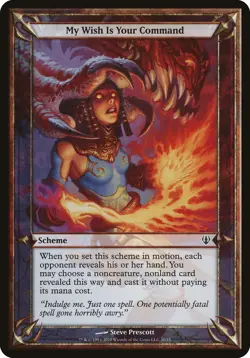 My Wish Is Your Command Archenemy PLD Common MAGIC GATHERING CARD ABUGames - Image 1