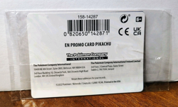 POKEMON PIKACHU 028/078 HOLO RARE POKEMON GO STORE PROMO CARD SEALED - Image 2